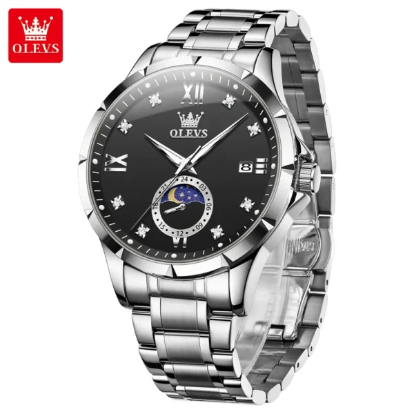 OLEVS 2956 Quartz Chronograph Watch for Men - Image 2